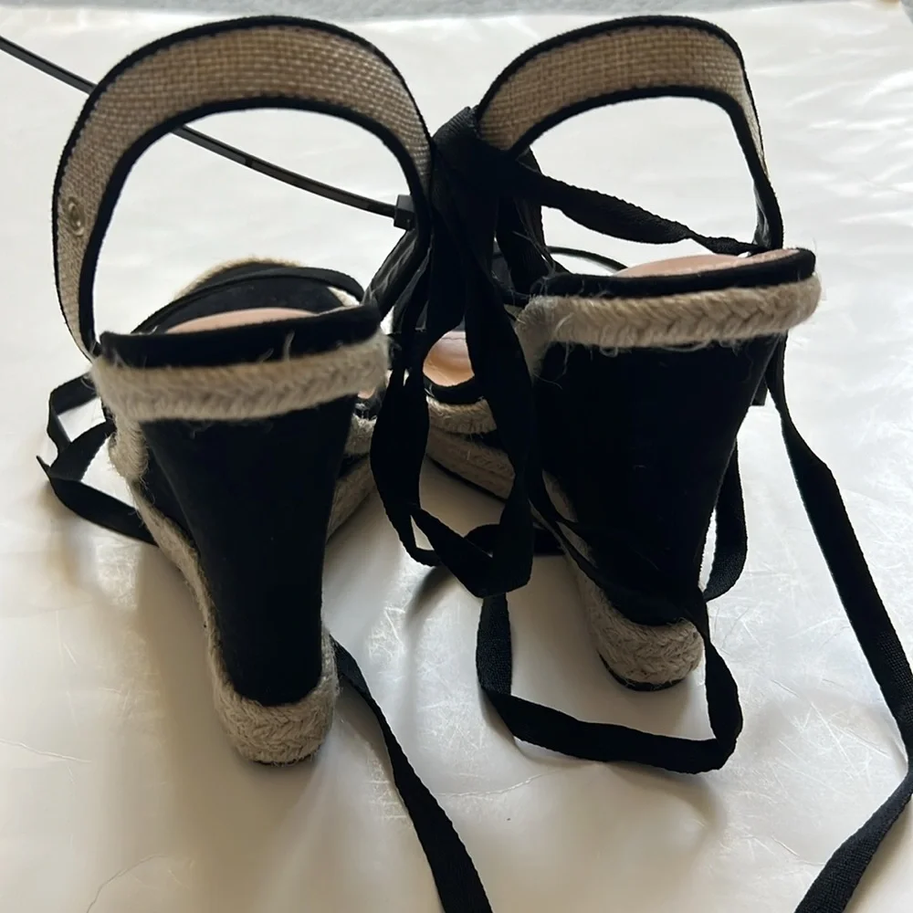 Fashion Nova Get On My Level Wedges - Black - Picture 11 of 15
